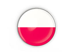 Click on the file and save it for free. Round Button With Metal Frame Illustration Of Flag Of Poland