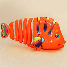 HMPEAIIY Children's Fish Toy Pet Cat Toy Wind Up Swinging Fish Wind Up Fish  Interactive Funny Cat Fish Toy - Walmart.com