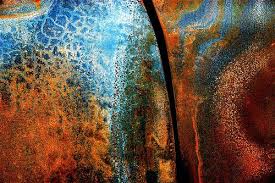 Pin By Dicke Mette On Color Peeling Paint Rust Rust Color