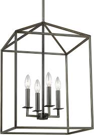 Seagull 5215004 782 Perryton Heirloom Bronze Foyer Lighting Fixture Sgl 5215004 782