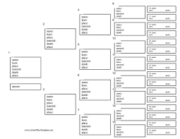 family tree templates