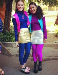 Black And White Best Friend Costume Ideas 45 Genius Bff Halloween Costume Ideas You And Your Bestie Will Love 90s Halloween Costumes 90s Inspired Halloween Costumes Halloween Costumes Friends