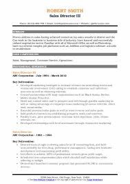 Use professionally written and formatted resume samples that will get you the job you want. Sales Director Resume Samples Qwikresume