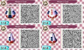 Hokage Cloak Naruto Qr Codes Animal Crossing Qr Codes Animals Animal Crossing