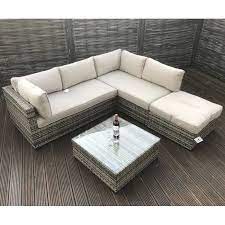 Margaret 5 Seater Rattan Sofa Set Corner Sofa Set Rattan Corner Sofa Sofa Set