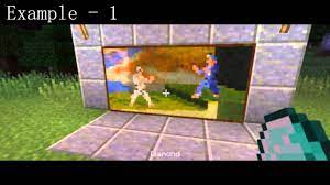 Place a painting so that it covers the hole. Minecraft How To Build A Secret Door Behind A Painting 2 1 8 Painting Door Minecraft Paintings Minecraft Painting