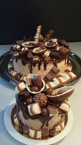 Layer Cake Aux Kinder Il Etait Une Fois Un Dessert Par Anne Lo Gateau D Anniversaire Kinder Recette Layer Cake Kinder Gateau Deco Kinder