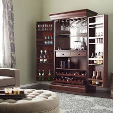 Wine Storage Cabinet Large Cabinet Alcohol Liquor Organizer Tall Bottle Holder Home Bar Furniture Living Room Bar Wine Cabinets