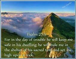 Psalm 27 5 Faith Pinterest Psalm 27 Psalms Shadow Of The Almighty
