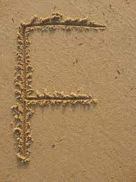 List of medical conditions and diseases starting with the letters dp. Letter F Written On Beach Stock Photo Image Of Gram 173148966