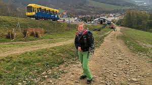 You can get the top in ten minutes even with your bicycle or other equipment. Gora Zar I Miedzybrodzie Zywieckie Atrakcje Szlak I Kolejka Hasajace Zajace