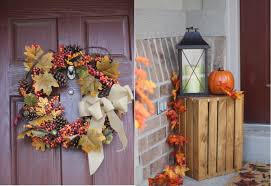 Mums make a nice border along a sidewalk, and they are also great for making beautiful hanging baskets. A Bountiful Collection Of Outdoor Fall Decor Ideas