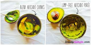 avocado egg and olive oil hair mask