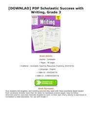 See more ideas about picture composition, picture comprehension, picture story writing. Thurman Downlad Pdf Scholastic Success With Writing Grade 3 Page 1 Created With Publitas Com