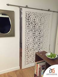Porte Claustra Coulissante Avec Rail Apparent Homify Claustra Dressing Design Porte Coulissante