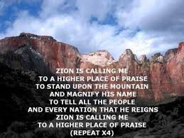 Zion Is Calling Me To A Higher Place Of Place Youtube Songs To Sing Worship Songs Call Me