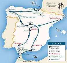 Click the map and drag to move the map around. Spain Itinerary Where To Go In Spain By Rick Steves