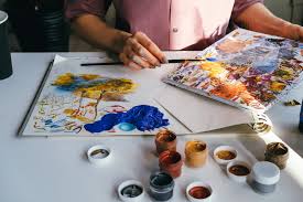 To clean acrylic paint off a brush or clothing, begin by gently scraping off any excess, dry paint from the material. How To Get Acrylic Paint Out Of Clothes Martha Stewart