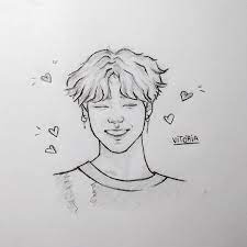 156 Curtidas 2 Comentarios Vitoria Drawings5025 No Instagram Parkjimin Jimin Bts Btsfanart Bts Desenho Desenho De Rosto Tutorial De Desenho