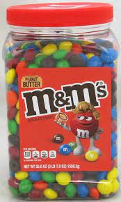 Peanut Butter M M S 55 Oz Jar Chocolate Candies M Ms Jumbo Pantry Jar Mars Party Peanut Butter Candy Peanut Butter Jar Candy