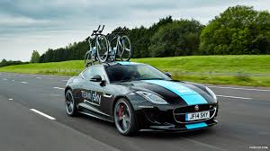 2014 Jaguar F Type Team Sky Tour De France Concept Front Hd Wallpaper 2