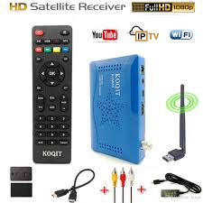 Koqit K1 Mini Decoder Free Satellite Receiver Tv Box Digital Tv Tuner Dvb S2 Receiver Satellite Wifi Youtube Autoroll Cccam Biss Key Vu Top Projectors Best Home Digital Tv Satellite Receiver Tv Tuner