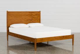 Alton Cherry Full Platform Bed California King Platform Bed King Platform Bed Queen Platform Bed