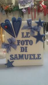 Album Foto In Feltro Nascita Oggetti Le Foto