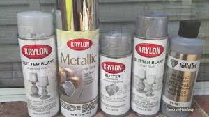 Diy Frosted Mason Jar Using Krylon Glitter Blast Spray Paint Youtube