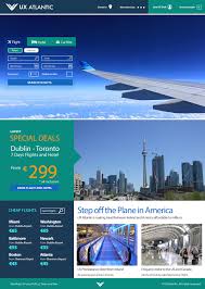 Airline Responsive Website By Dermot Mcdonagh Via Behance Website Design Mockup Website Design Mockup Design