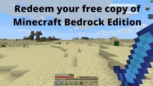 Mcedit, voxel sniper, world edit, world. How To Redeem Your Free Copy Of Minecraft Bedrock Edition Complete Guide Tech Zimo