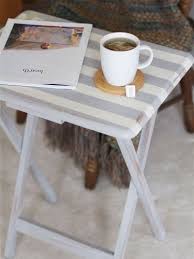 Pin Em All 31 Crafts In 31 Days Tv Tray Makeover Diy Tray Painted Tv Trays