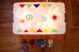 Homemade Easy Low Cost Light Table Tinkerlab