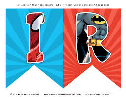 These printable alphabet bracelets are perfect for a fun resource for toddlers, preschoolers, and kindergartners as they learn their letters. Free Superhero Alphabet Template Ellierosepartydesigns Com