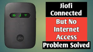 Jiofi Connected But No Internet Access Youtube