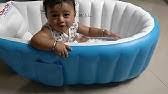 Baby bath can be exciting and stressful at the same time. Unboxing Review Demo Of Intex Bath Pool Honest Review How To Fill Air Or Blow Intex Bathtub Youtube
