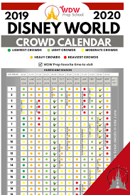 2019 2020 disney world crowd calendar disney world crowd calendar disney crowds disney world vacation planning
