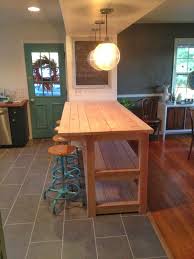 Maybe you would like to learn more about one of these? My Industrial Look Kitchen Island And That Time I Messed Up Diy Kitchen Island Kitchen Island Design Narrow Kitchen Island