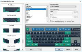 لوحة المفاتيح على الشاشة لنظام التشغيل Windows 7 Windows 10 Comfort On Screen Keyboard Pro