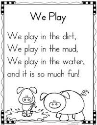 Poetry Shared Reading In Kindergarten Kindergarten Poetry Shared Reading Kindergarten Kindergarten Poems
