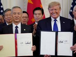 Chine definition, a ravine formed in rock by the action of running water. China Us Agree To Move Forward With Trade Deal Despite Covid 19 Blame Game