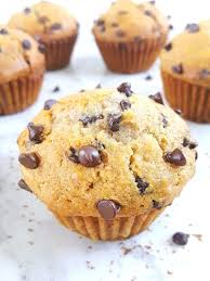 Healthy Greek Yogurt Chocolate Chip Muffins Beat Bake Eat Recipe Healthy Chocolate Chip Muffins Chocolate Chip Muffins Choc Chip Muffins