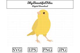 Canary Clipart Design Graphic By Mybeautifulfiles Creative Fabrica