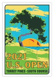 Golf Posters And Prints Us Open Golf Torrey Pines Golf Poster