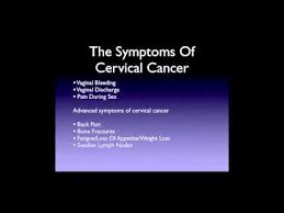 Doctors use chemotherapy to target cancer cells that surgery cannot or did not remove, or to help the symptoms of people with advanced cancer. The Symptoms Of Cervical Cancer Youtube