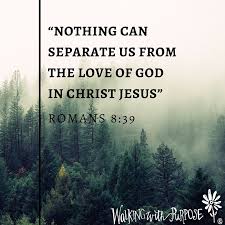 Nothing Can Separate Us From The Love Of God In Christ Jesus Romans 8 39 Words Of Encouragement Gods Love Word Of God