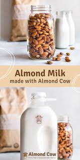 Almond Milk Recipe Make Almond Milk Milk Recipes Almond Milk