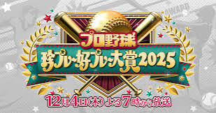プロ野球珍プレー好プレー大賞2025