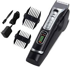 Best home hair styling kit: Hair Clippers Haircut Kit Professional Electric Hair Clipper Hair Trimmer Rechargeable Haircut Tools Lithium Lcd Display Shaving Machine Buy Online At Best Price In Uae Amazon Ae