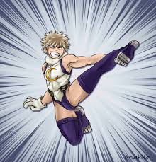 First hell, then heaven by izumi bakugou. Anakitoart Hero Costume Swap Between Bakugou And Mirko T His